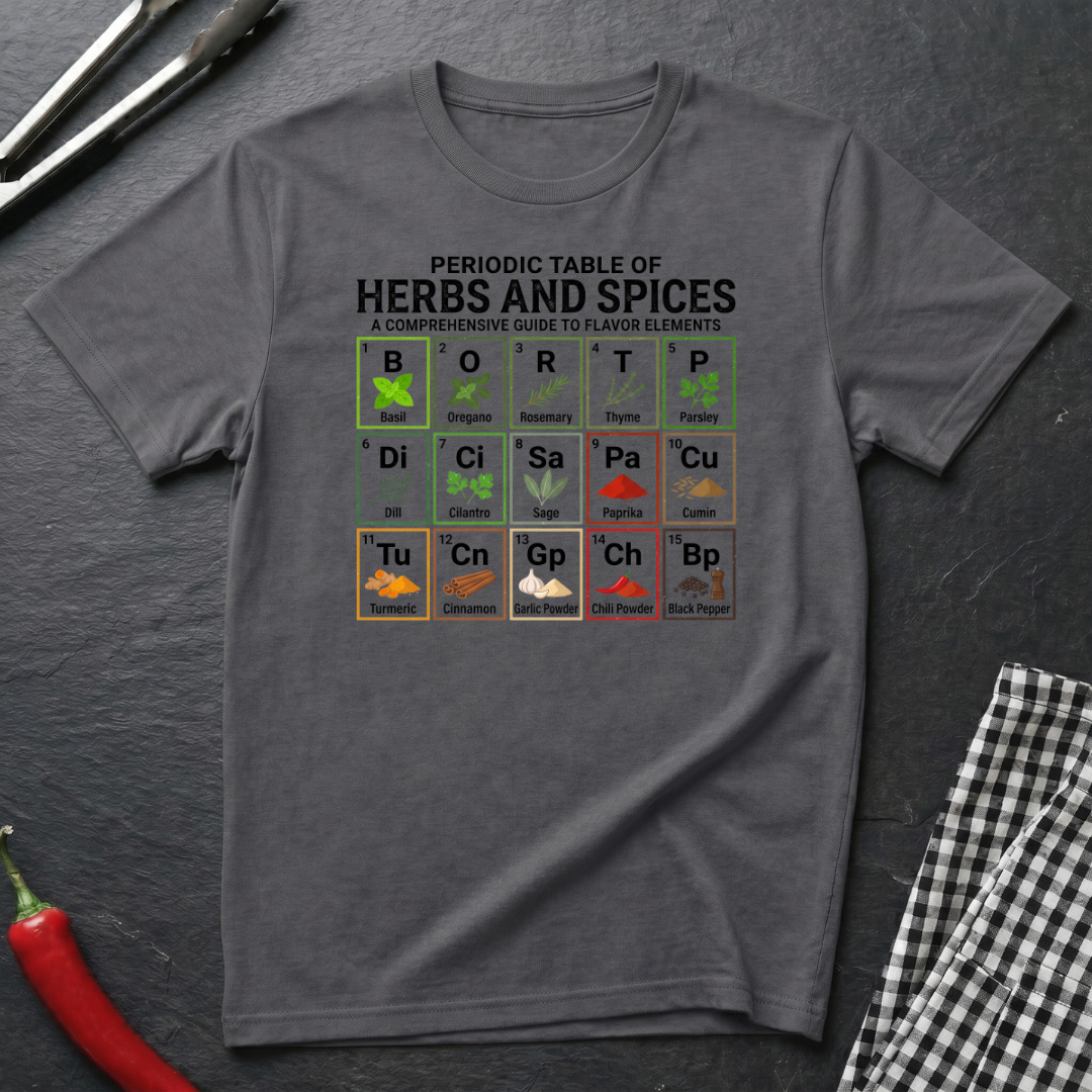 Table of Herbs & Spices T-Shirt