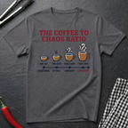 Coffee To Chaos Ratio T-Shirt