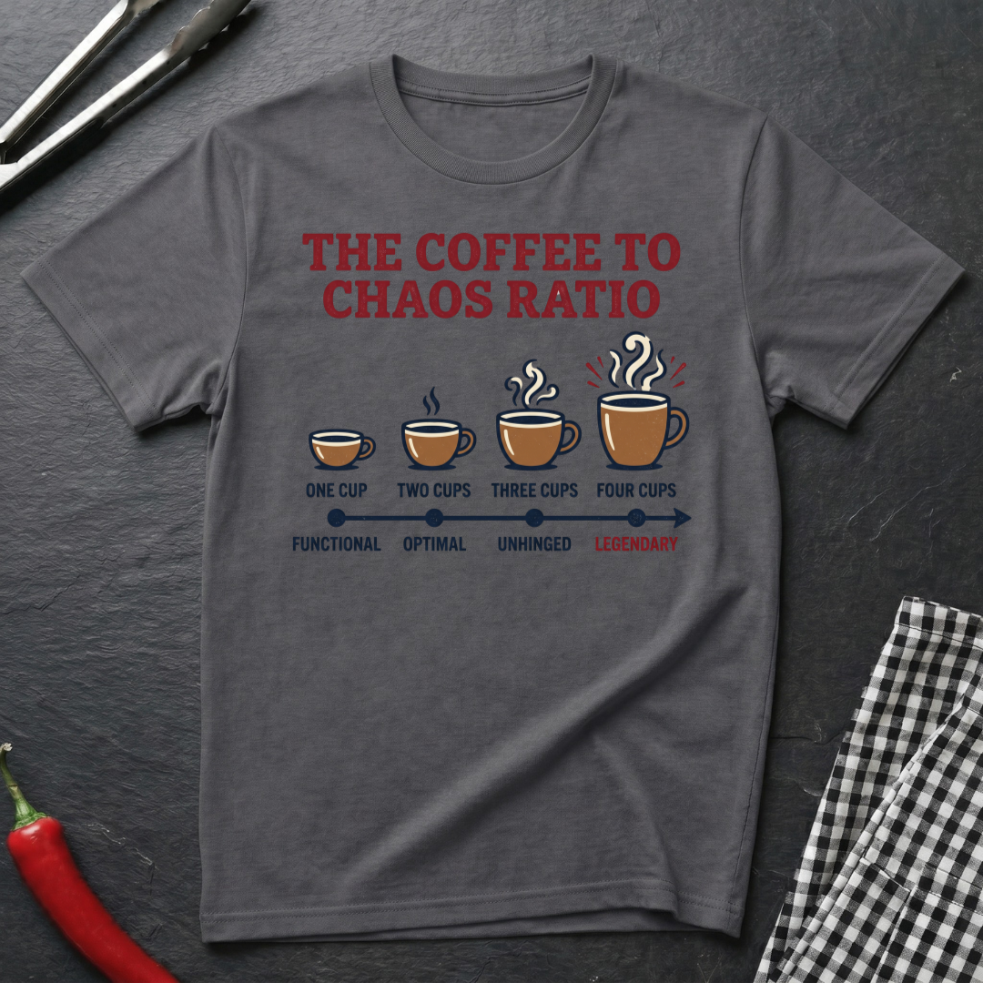 Coffee To Chaos Ratio T-Shirt
