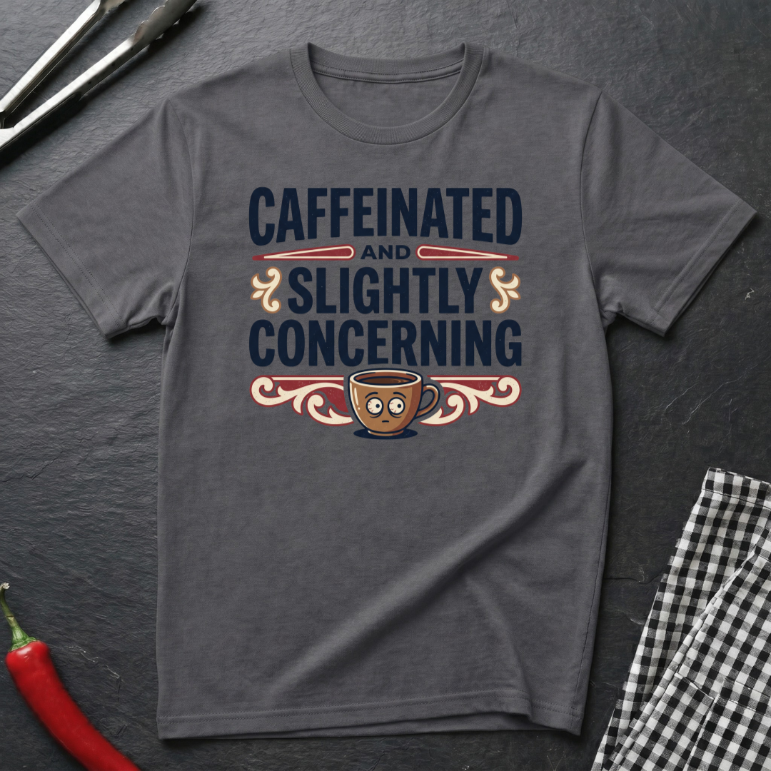 Caffeinated & Concerning T-Shirt