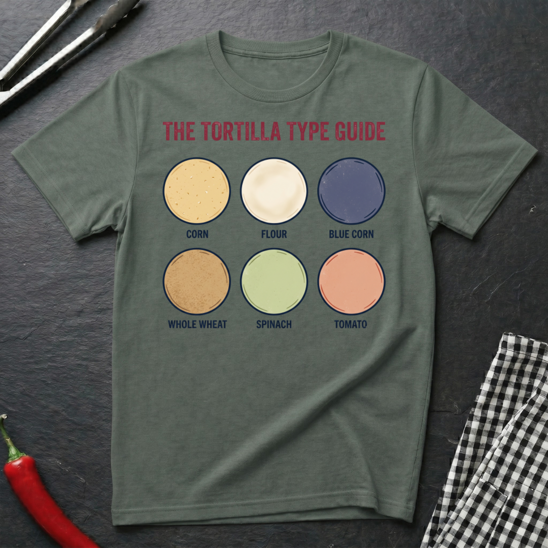 Tortilla Type Guide T-Shirt
