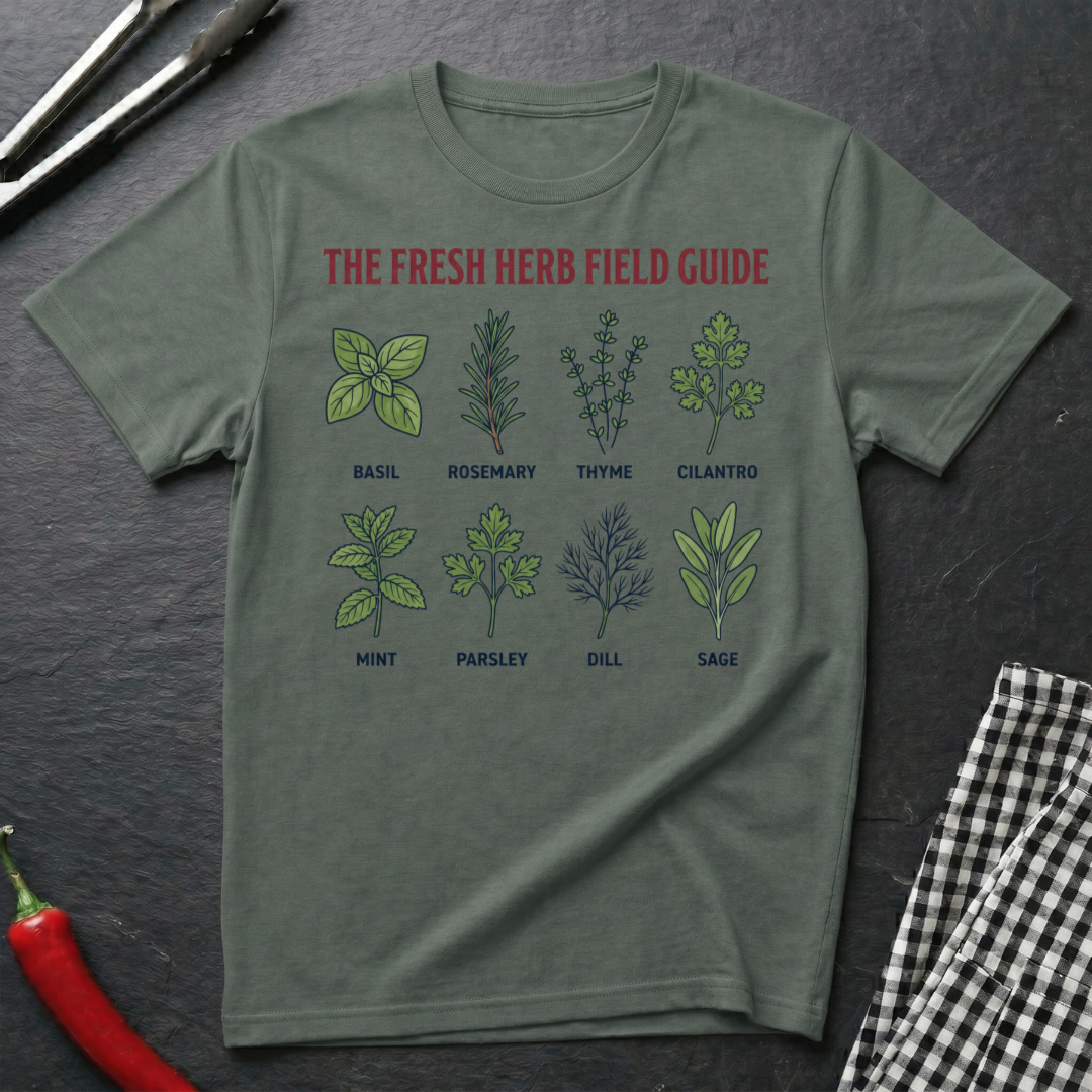 Fresh Herb Field Guide T-Shirt