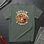 Grillin' & Swillin' T-Shirt
