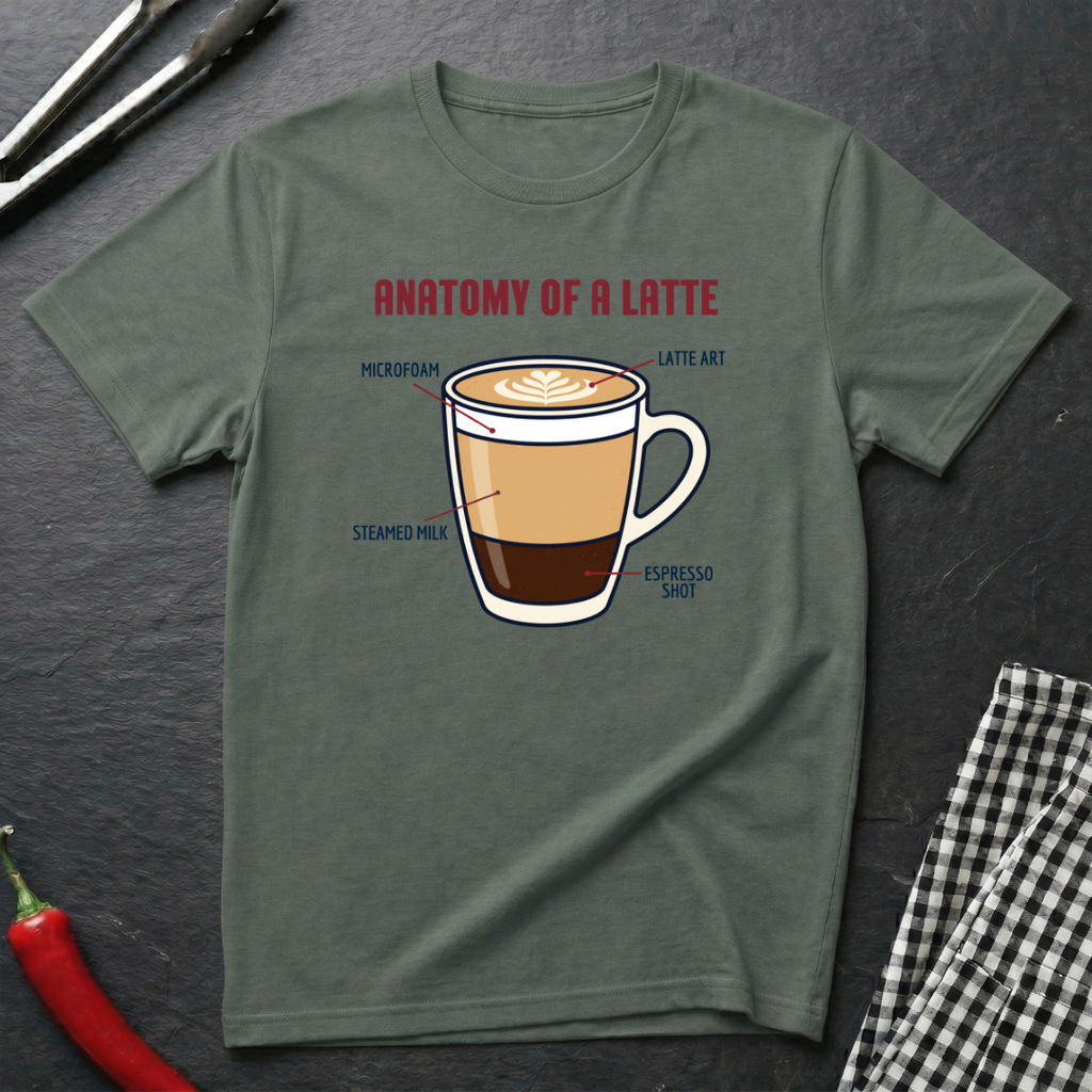 Latte Anatomy T-Shirt
