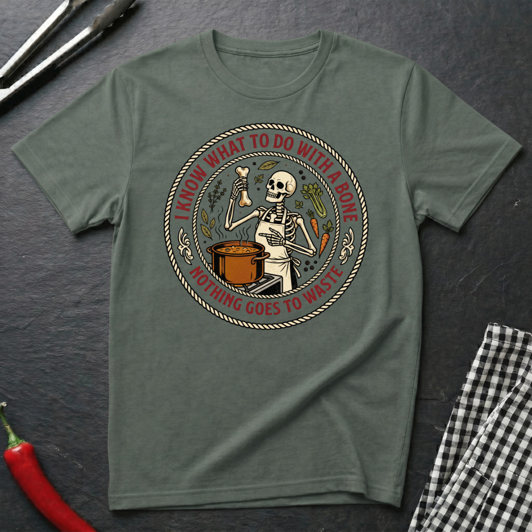 What To Do With A Bone T-Shirt