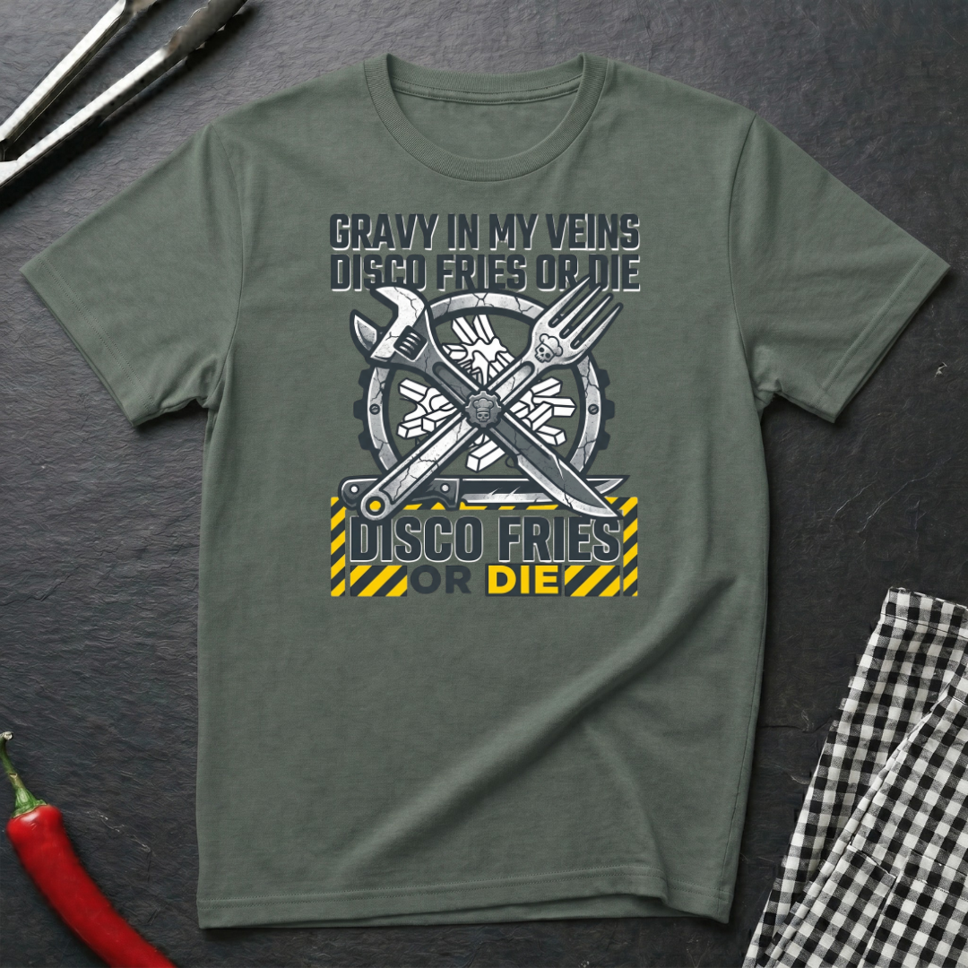 Disco Fries or Die T-Shirt