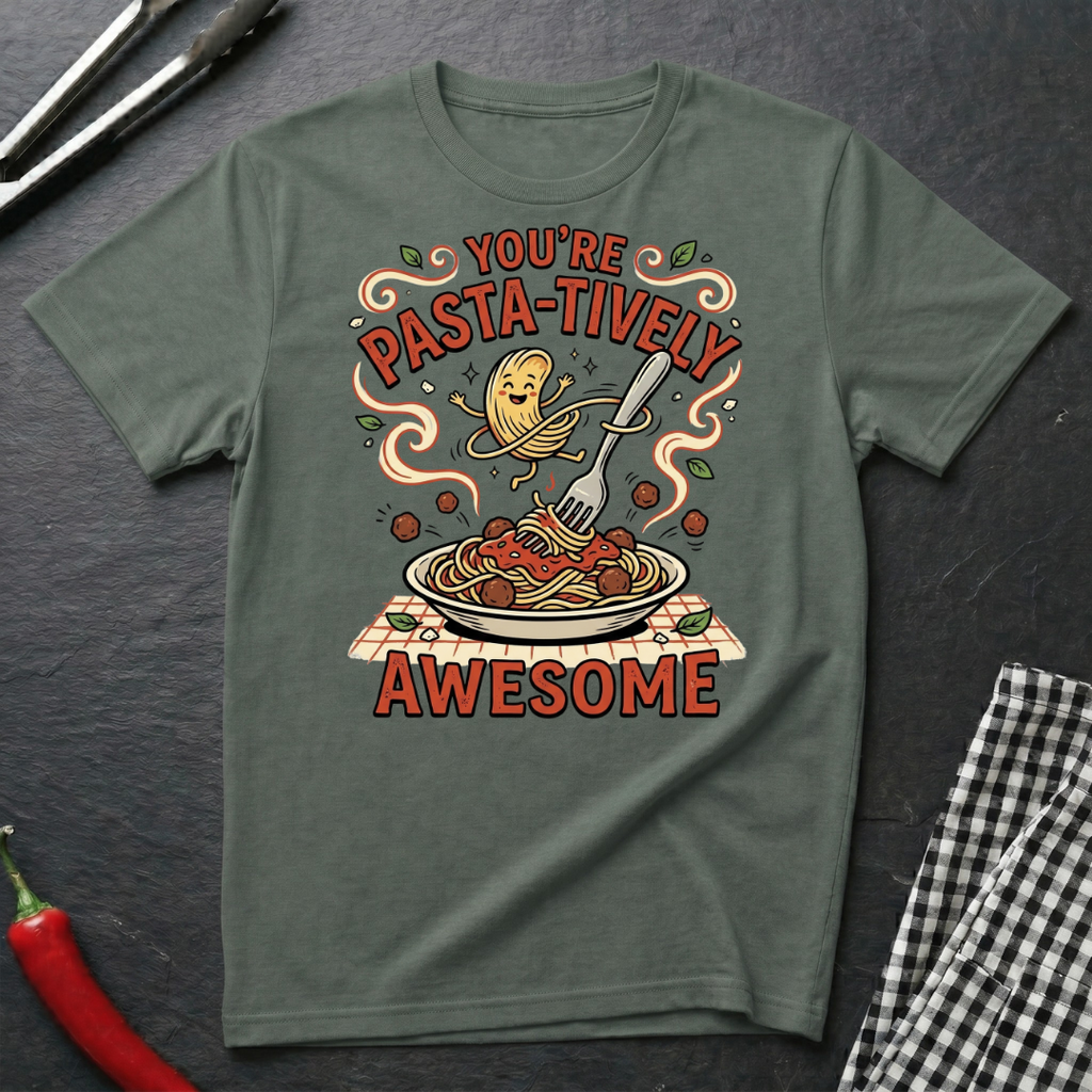 Pasta-Tively Awesome T-Shirt
