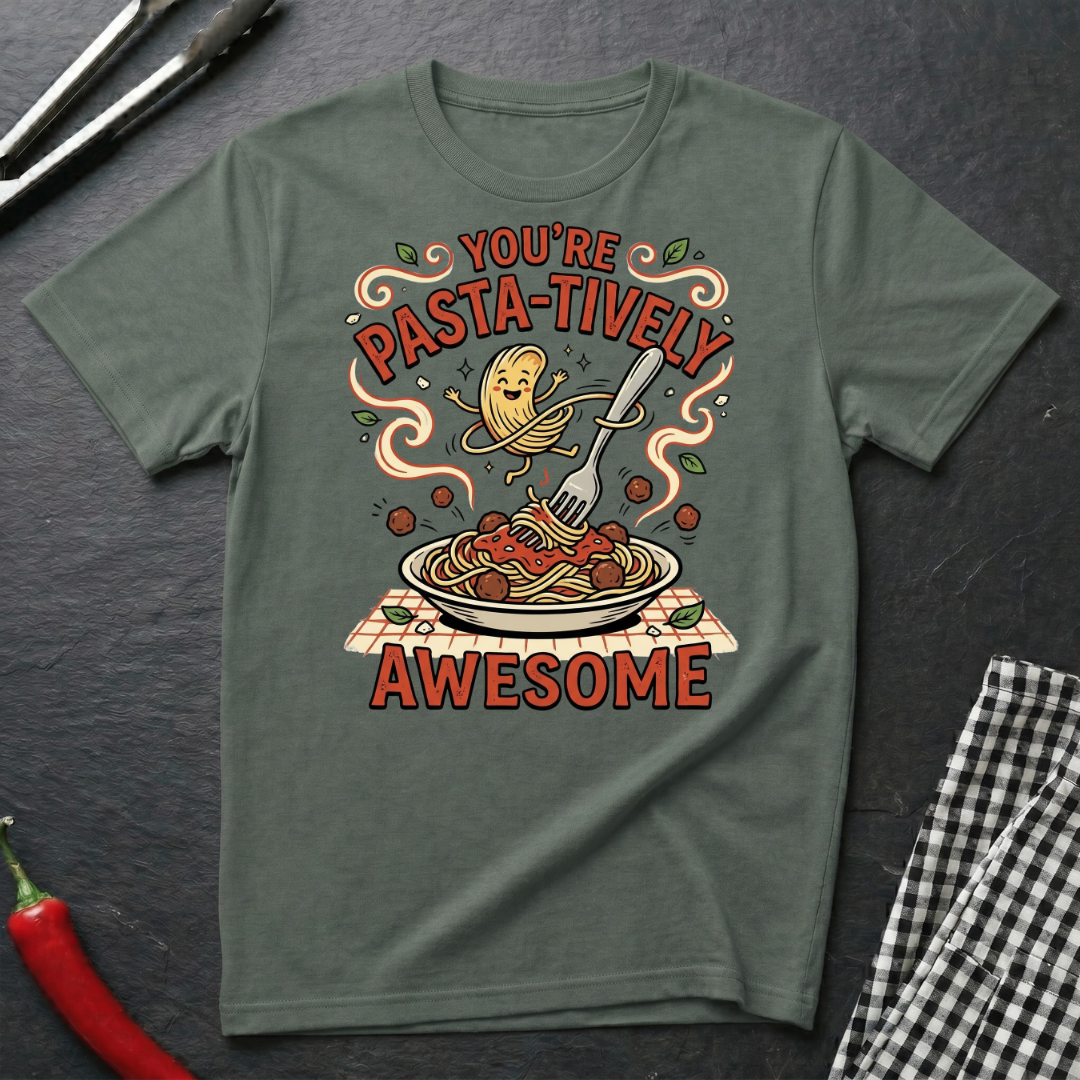 Pasta-Tively Awesome T-Shirt
