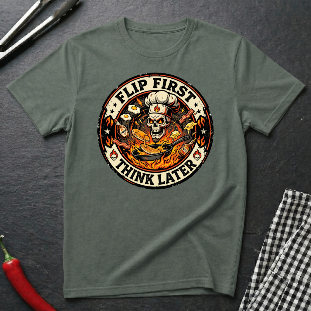 Flip First Think Later T-Shirt