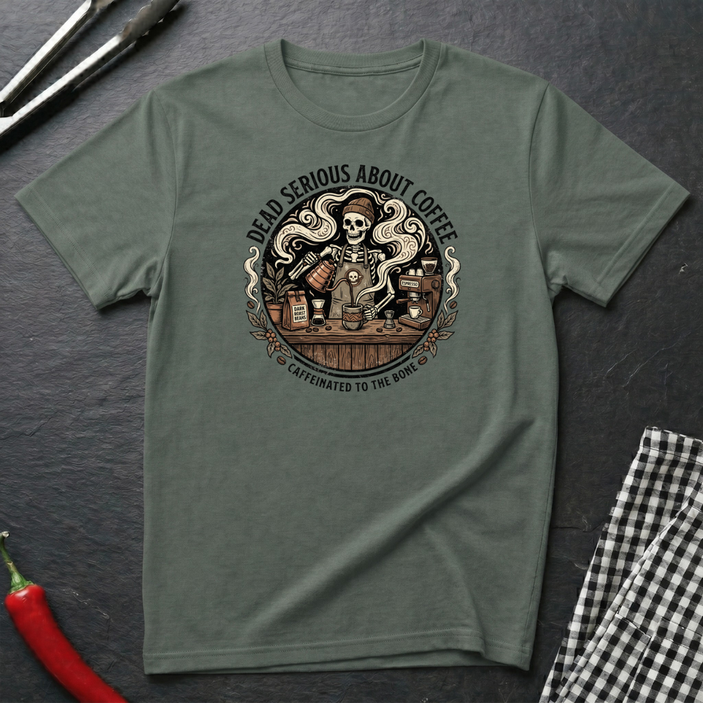 Dead Serious About Coffee T-shirt
