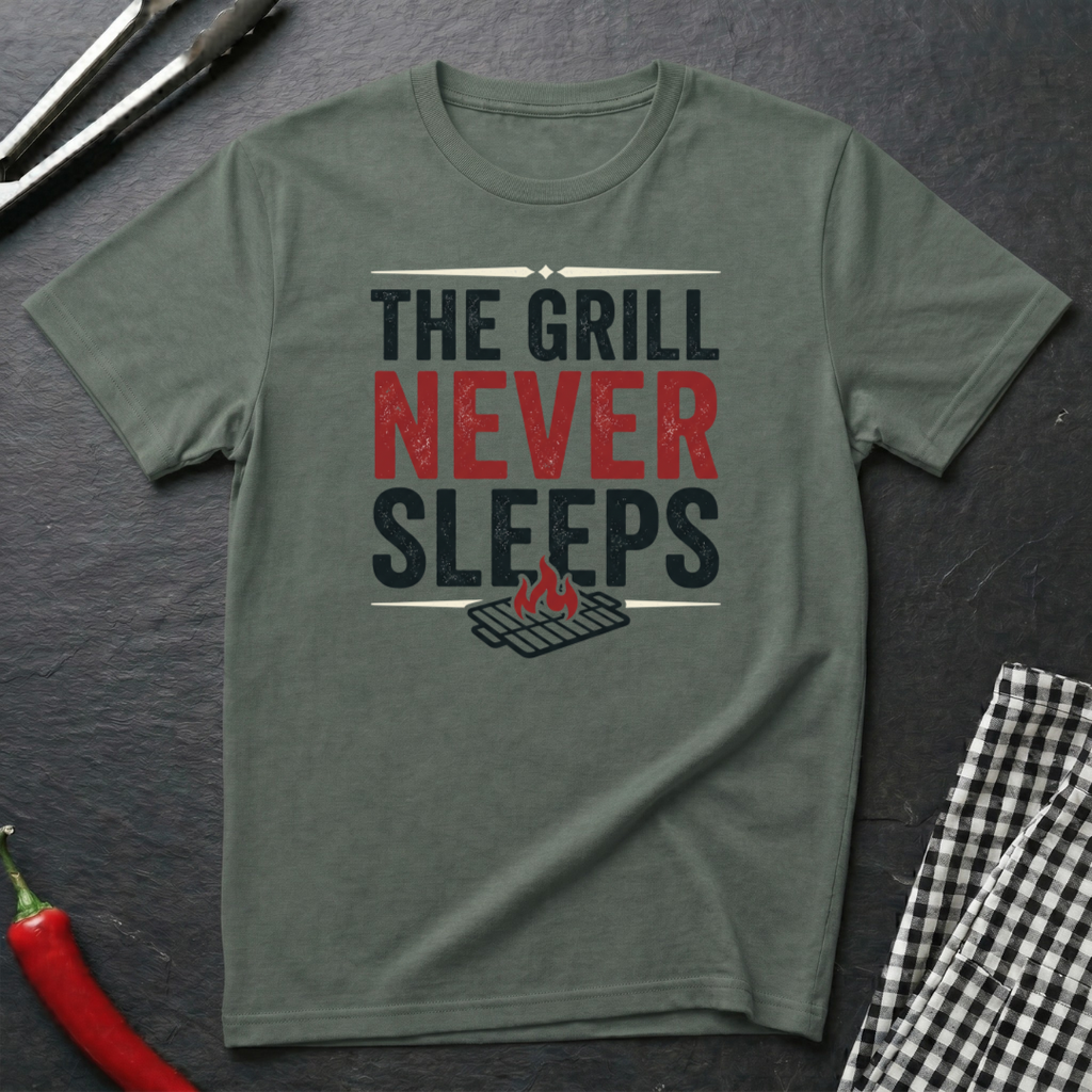 Grill Never Sleeps T-Shirt