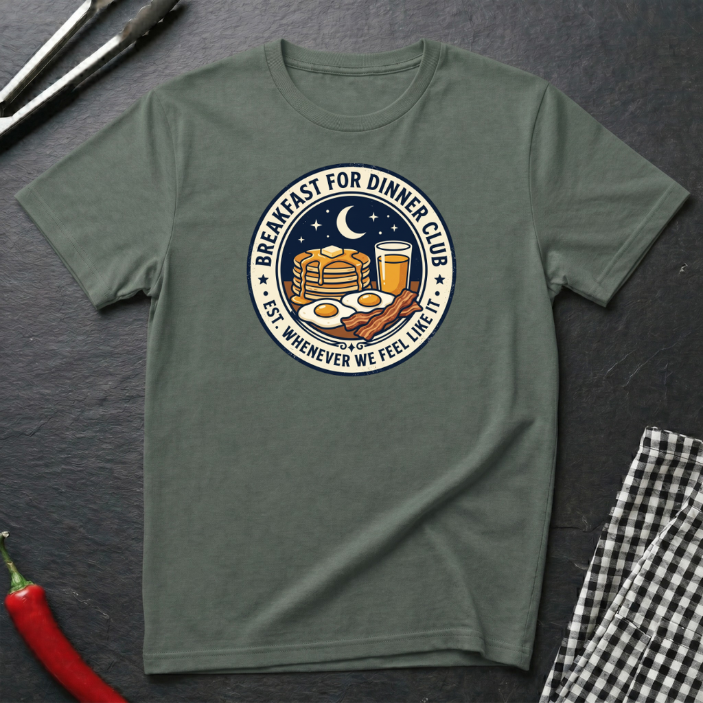 Breakfast For Dinner Club T-Shirt