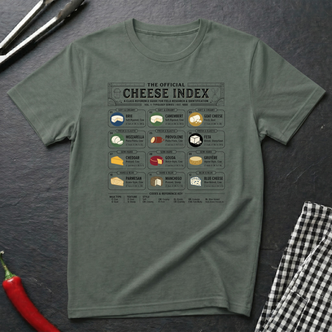 Official Cheese Index T-Shirt