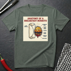 Breakfast Burrito Anatomy T-Shirt