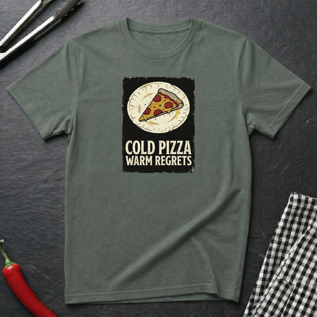 Cold Pizza Warm Regrets T-Shirt