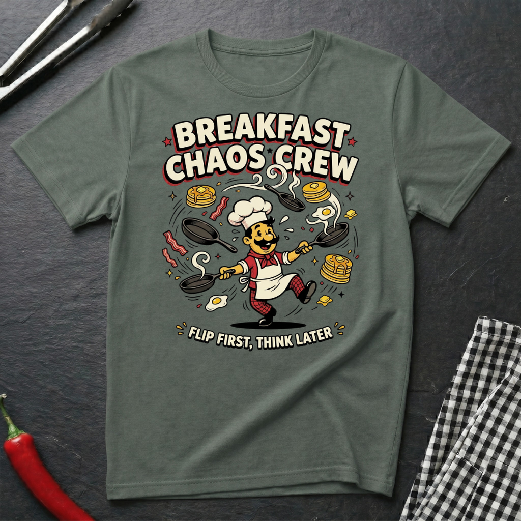 Breakfast Chaos Crew T-Shirt