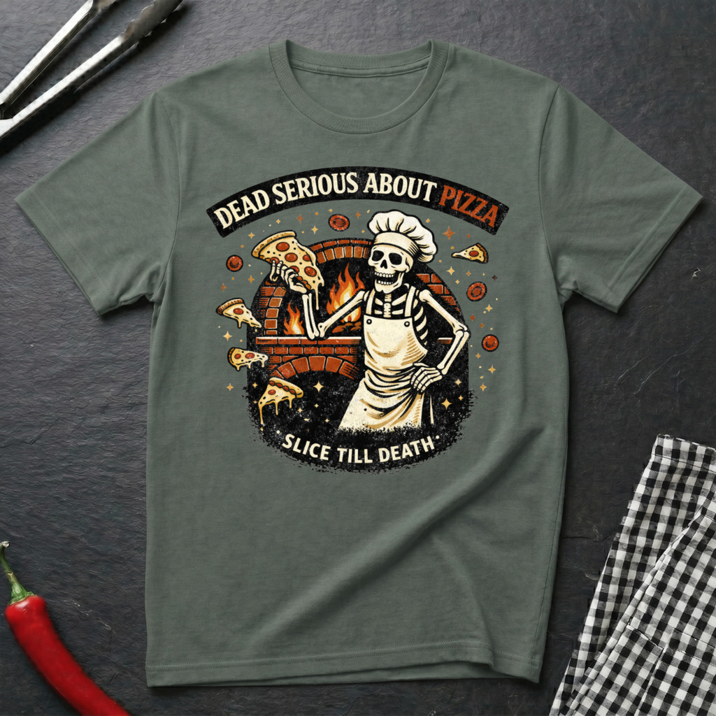 Dead Serious About Pizza T-Shirt
