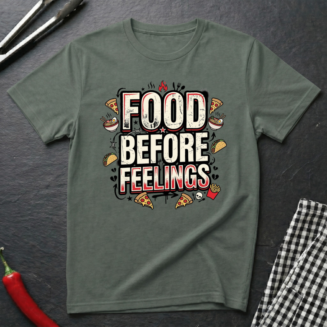 Food Before Feelings T-Shirt