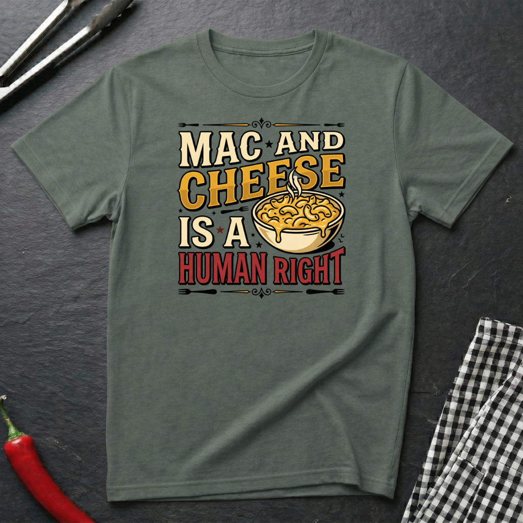 Mac & Cheese Is A Human Right T-Shirt