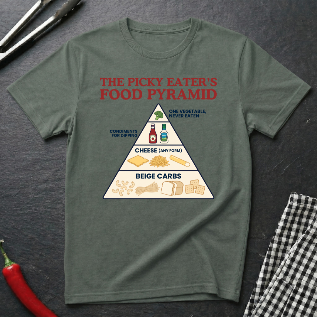 Picky Eater's Food Pyramid T-Shirt