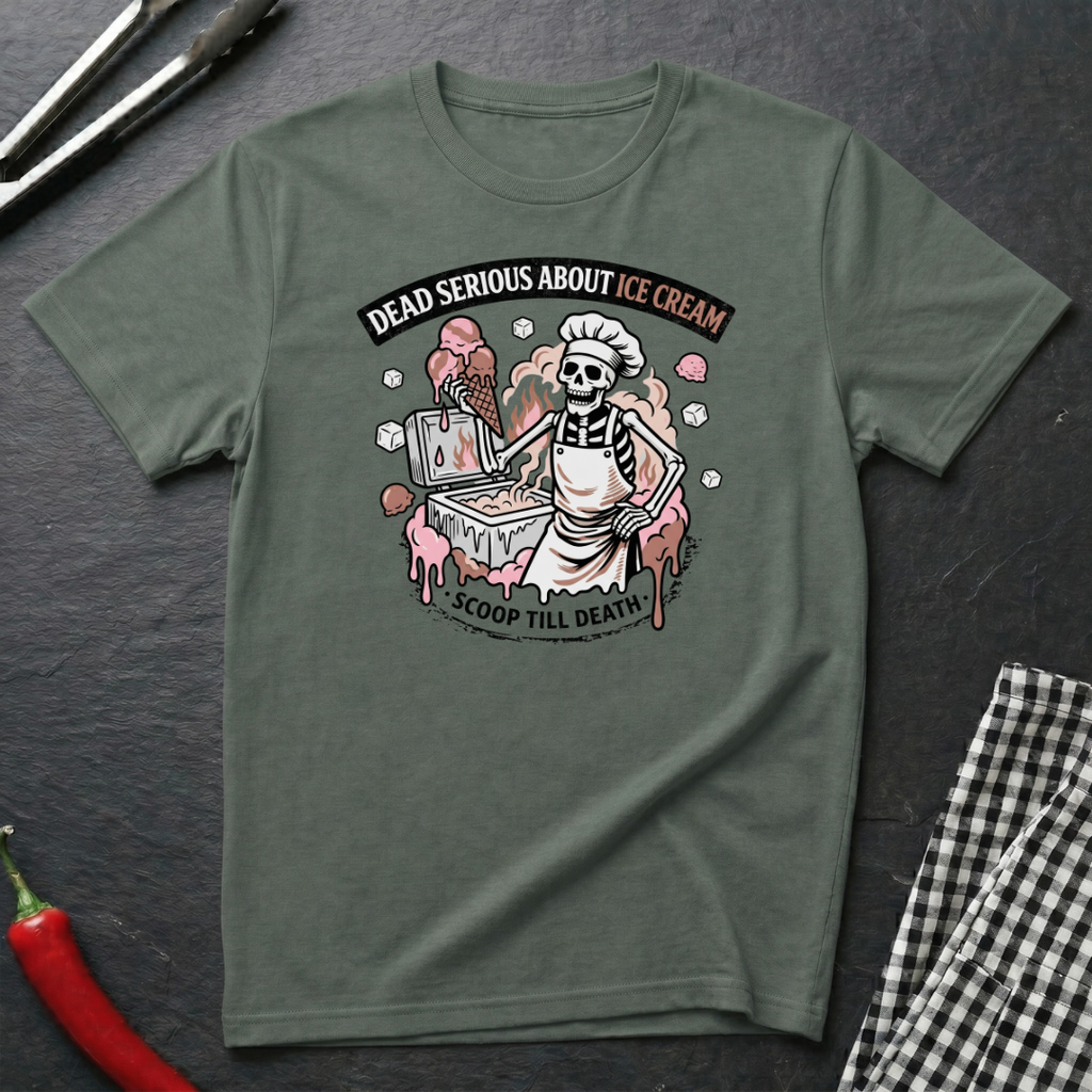 Dead Serious About Ice Cream T-Shirt