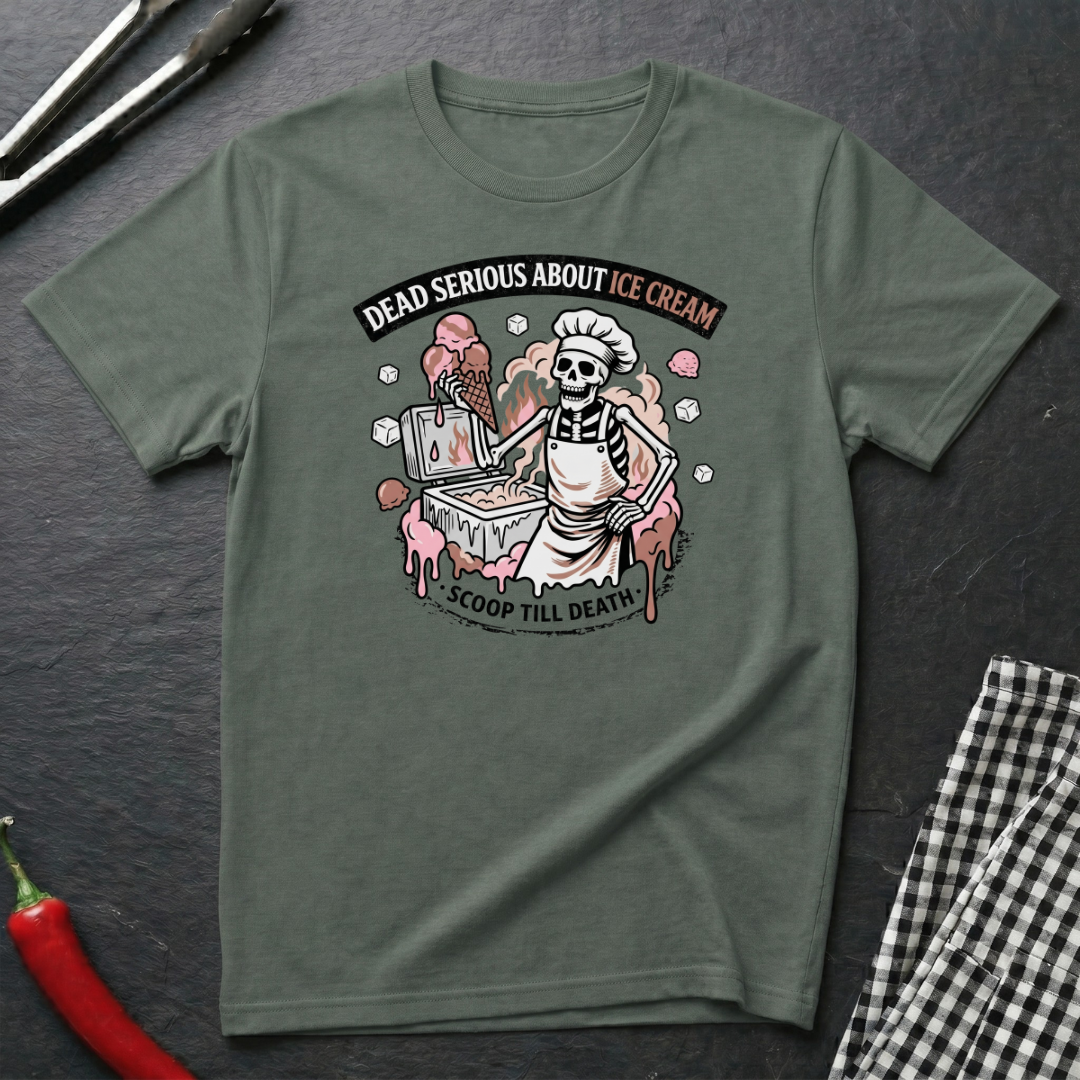 Dead Serious About Ice Cream T-Shirt