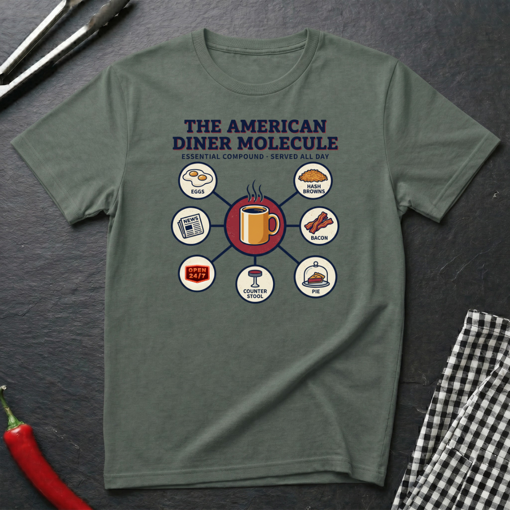 American Diner Molecule T-Shirt