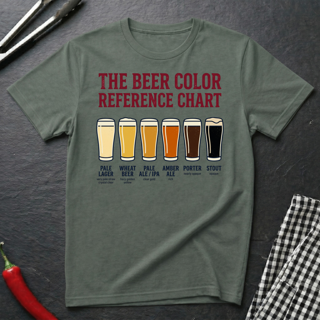 Beer Color Chart T-Shirt