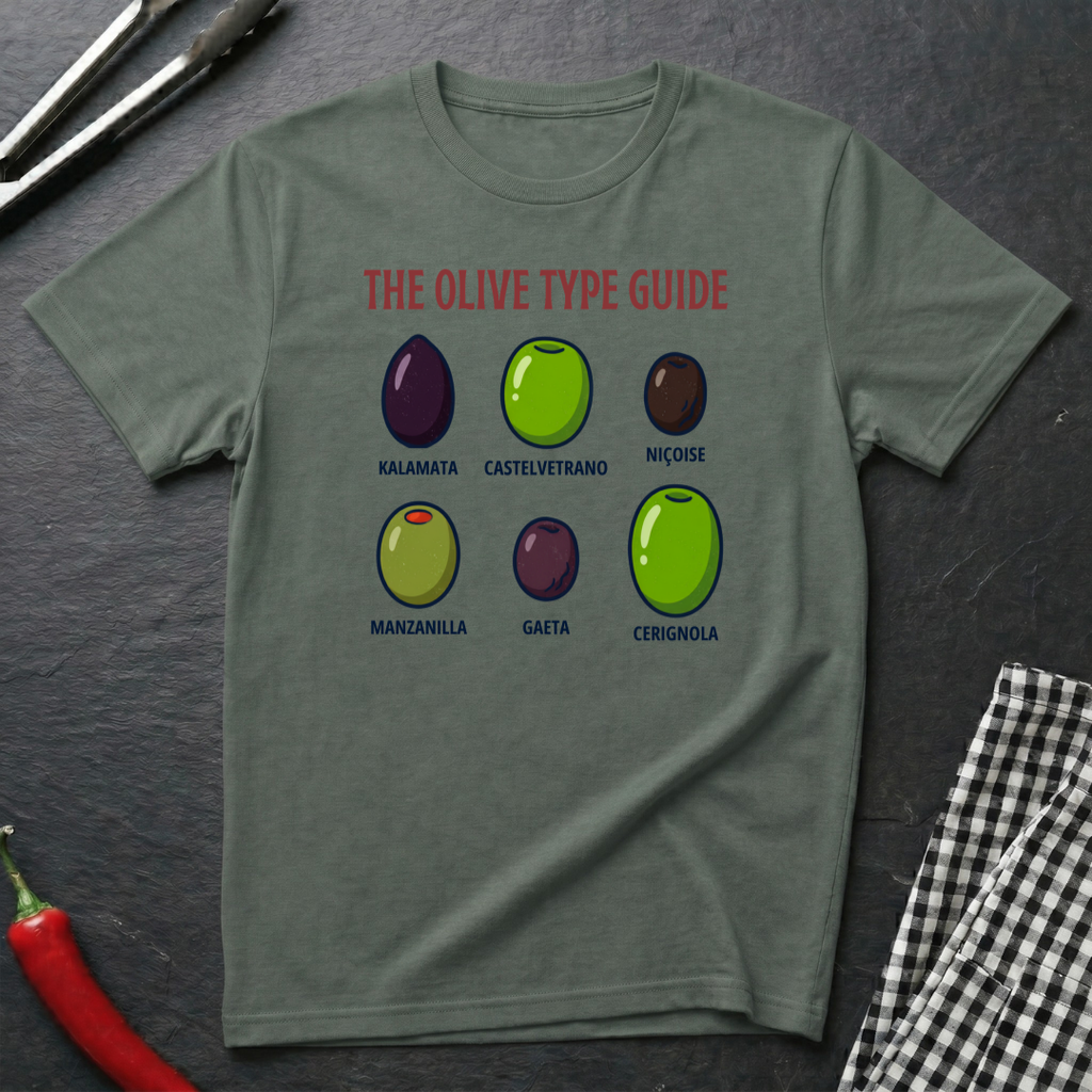 Olive Type Guide T-Shirt