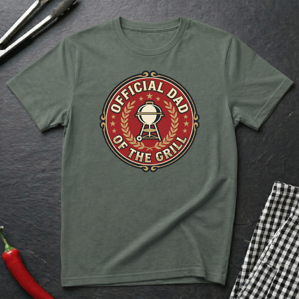 Official Dad Of The Grill T-Shirt