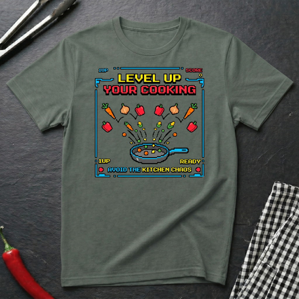 Level Up Cooking T-Shirt