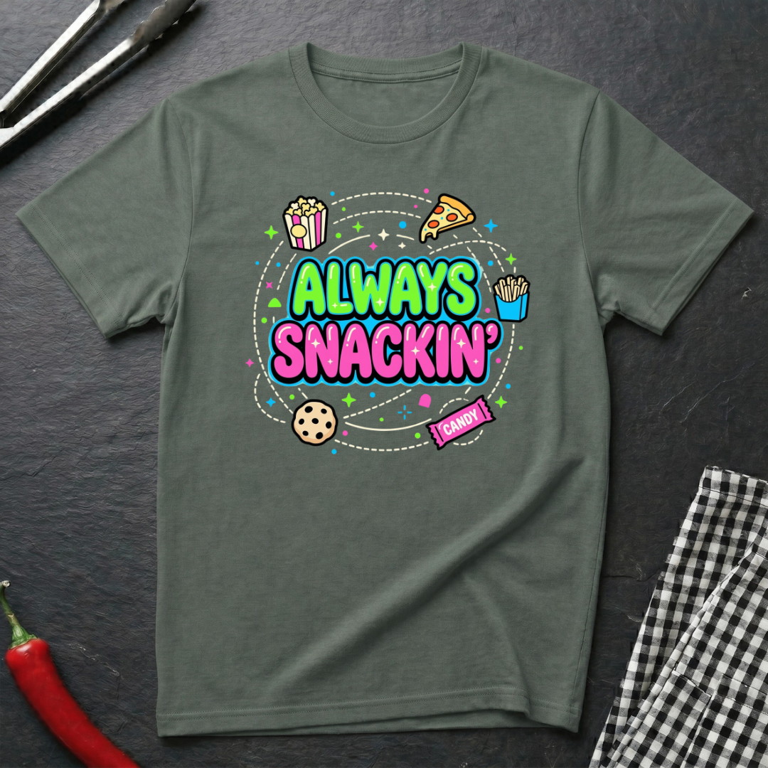 Always Snackin' T-Shirt