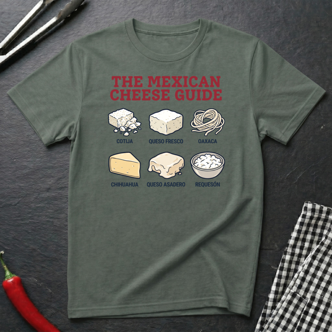 Mexican Cheese Guide T-Shirt