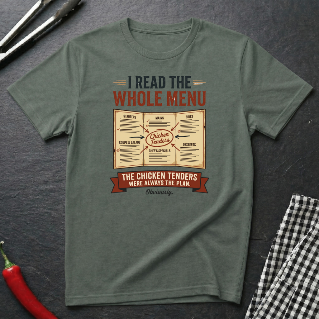 Read The Whole Menu T-Shirt