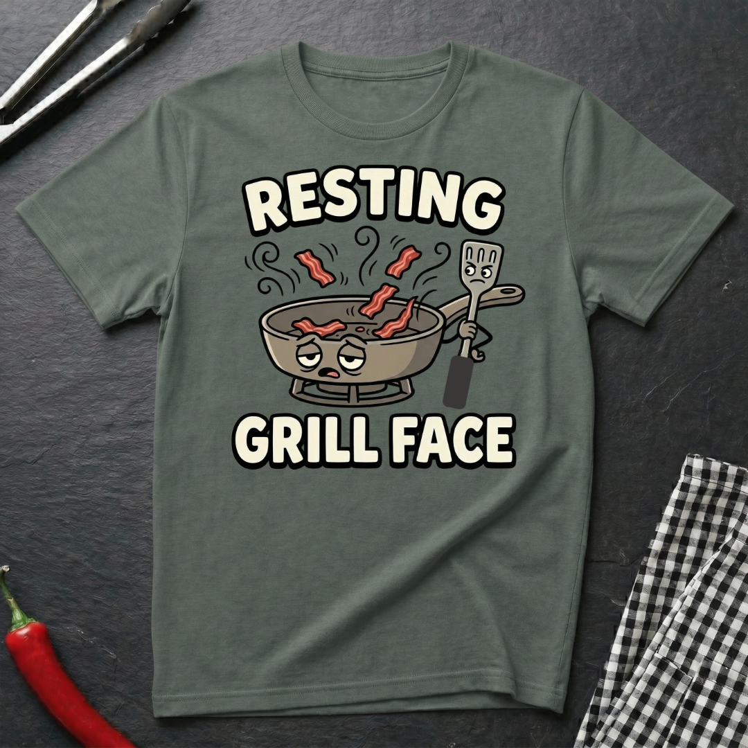 Resting Grill Face T-Shirt