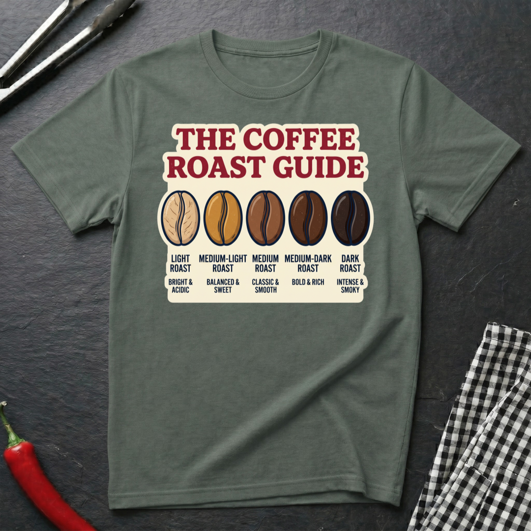 Coffee Roast Guide T-Shirt