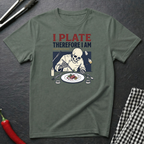 Plate Therefore I Am T-Shirt