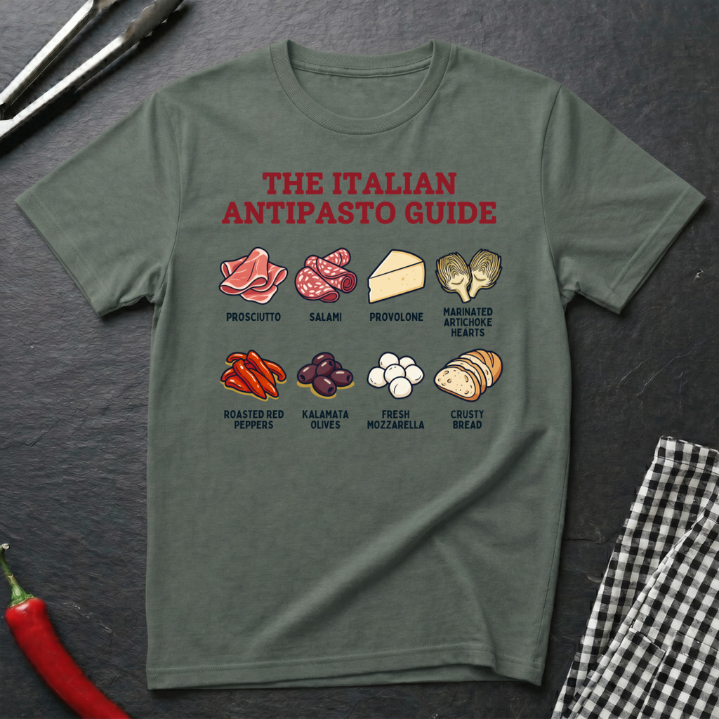 Italian Antipasto Guide T-Shirt