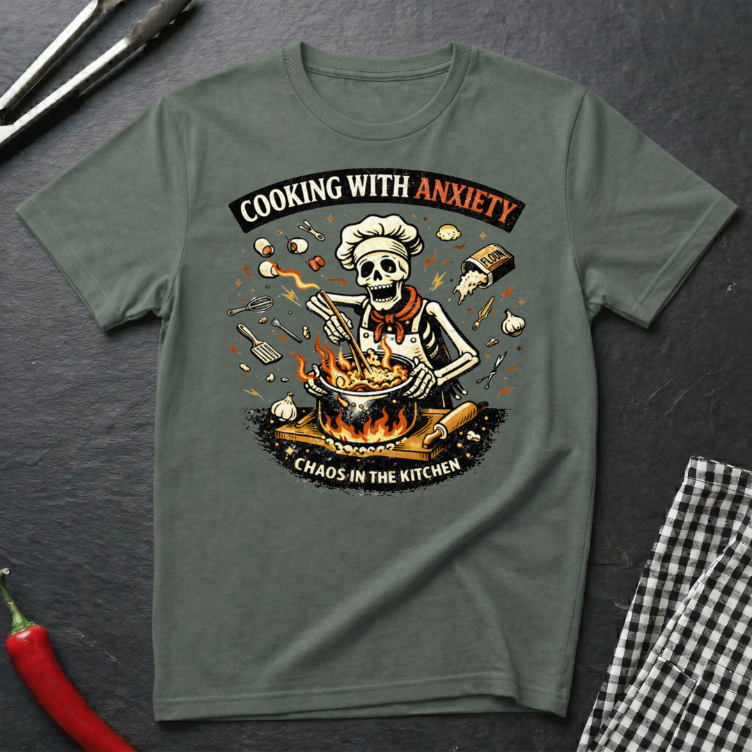 Cooking With Anxiety T-Shirt