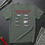 Knife Type Field Guide T-Shirt