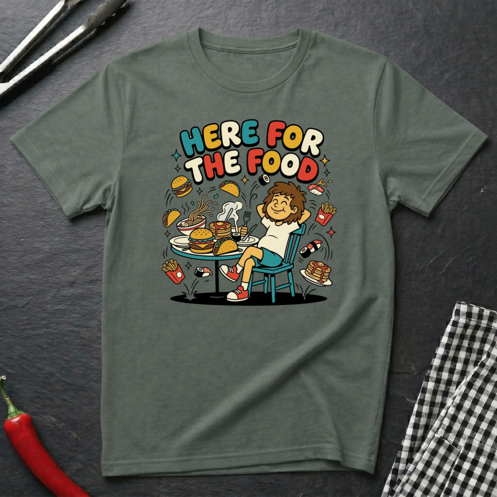 Here For the Food T-Shirt