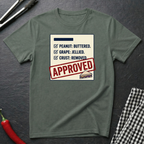 PB&J Checklist T-Shirt