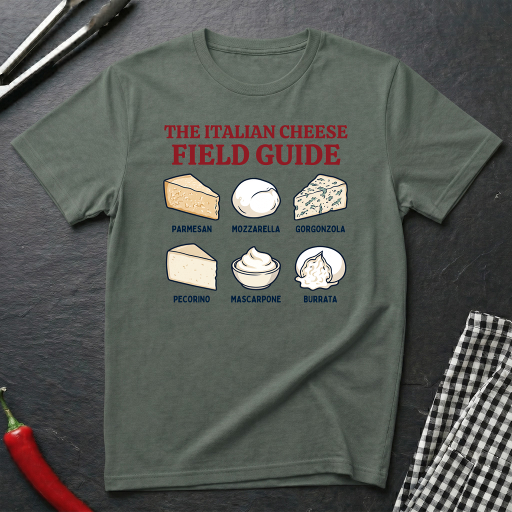 Italian Cheese Guide T-Shirt