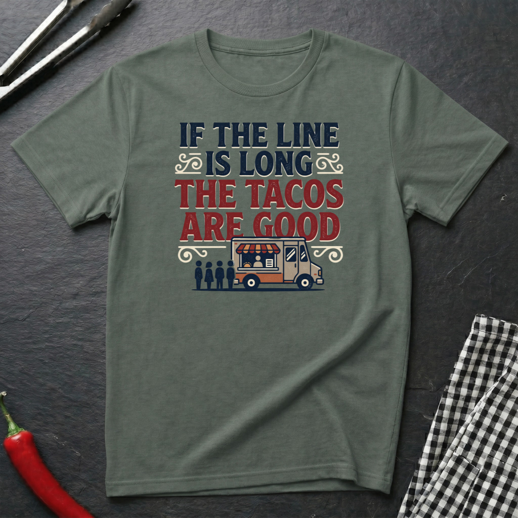 Long Line Good Tacos T-Shirt