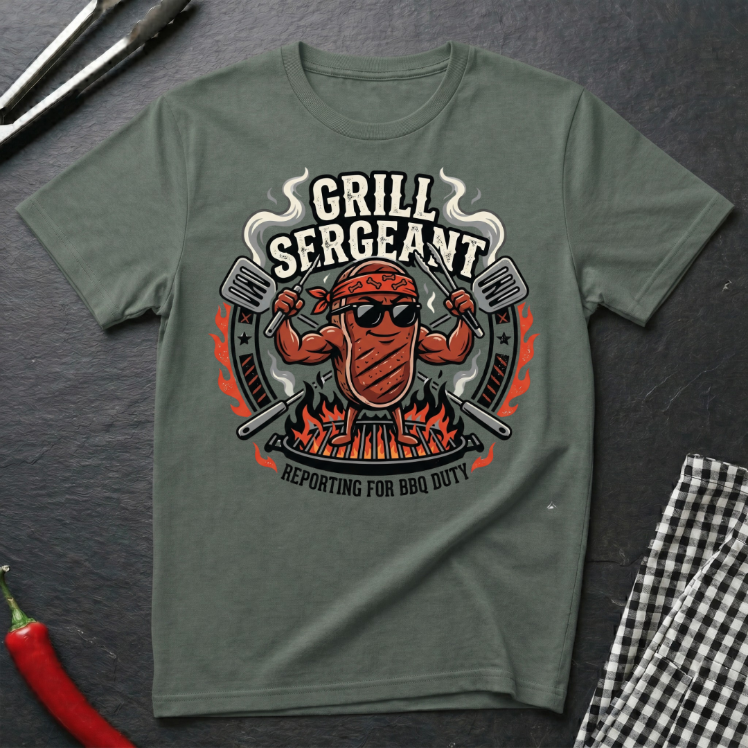 Reporting For BBQ Duty T-Shirt