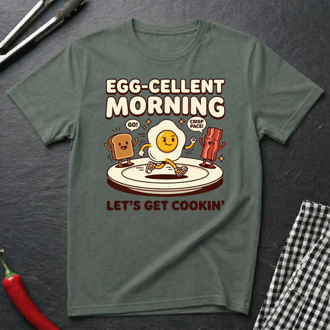 Egg-Cellent Morning T-Shirt