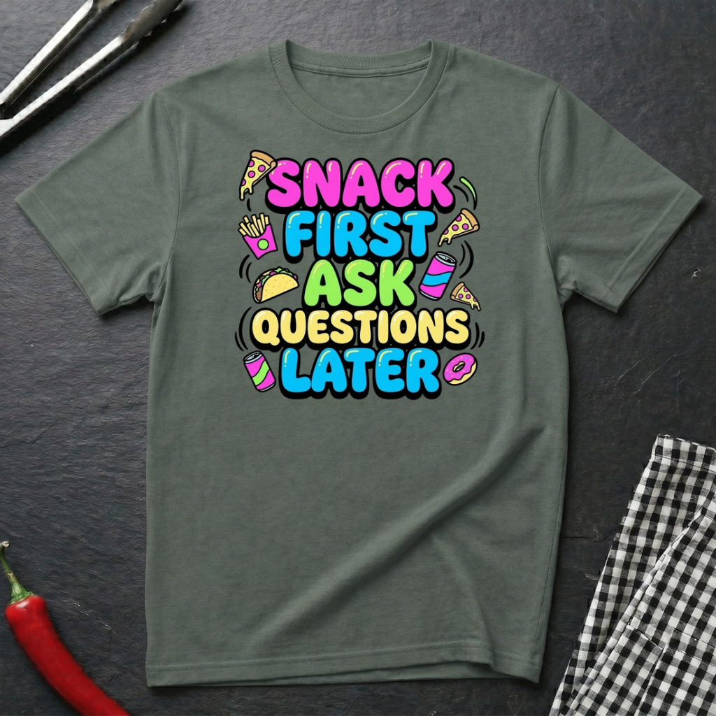 Snack First T-Shirt