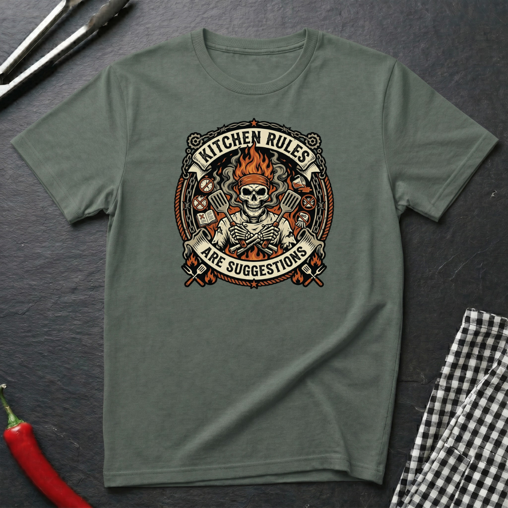 Kitchen Rules Are Suggestions T-Shirt