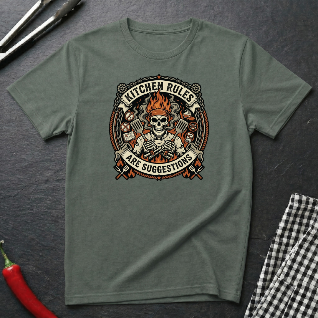 Kitchen Rules Are Suggestions T-Shirt