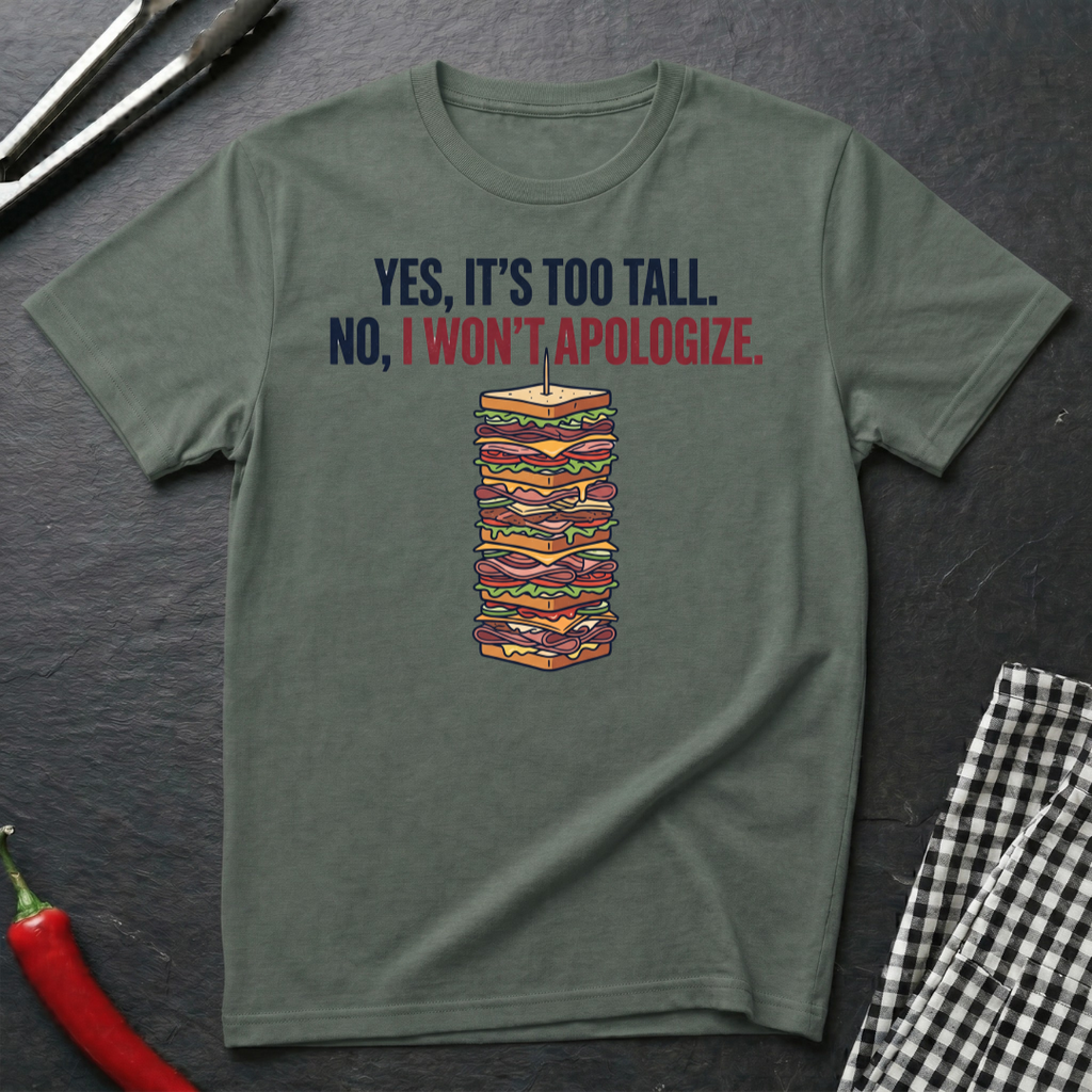 Too Tall, No Apology T-Shirt